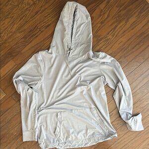 Vuori Sunday Element Hoodie - Platinum Heather